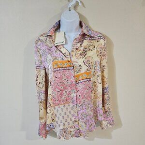 Industry Republic Clothing Floral Blouse - Size XS